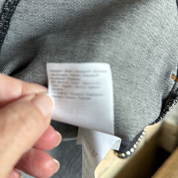 New Mos Mosh Black Denim Jacket with Stud Accents - Picture 5 of 8